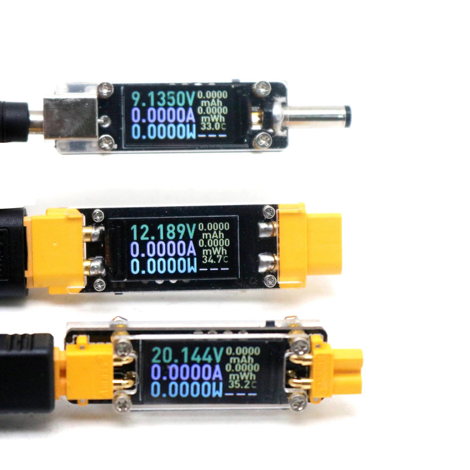 Drone Battery Voltage Checker - 20A DC XT30/XT60 compteur bidirectionnel Coulomb