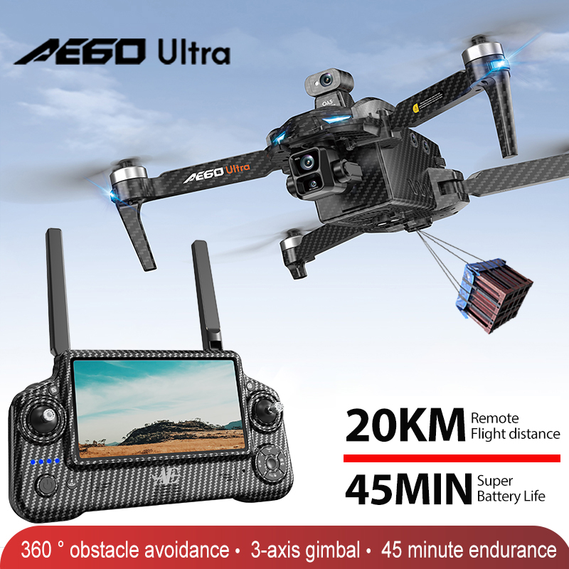 Drone Battery Charger - AE60 GPS Drone professionnel 8K caméra