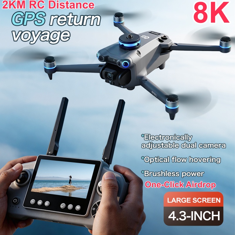 Drone Battery Smart - Drone RC 8K ESC avec écran