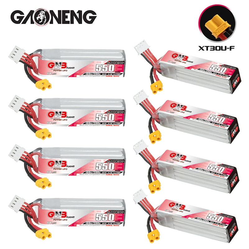 GNB HV 11.4V 550mAh 100C/200C  - Drone Battery Plate avis et prix