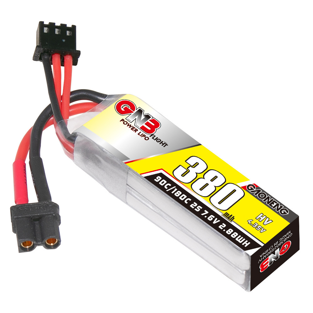 Batterie Lipo GNB 2S 7.6V 380m - Drone Battery Plate avis et prix
