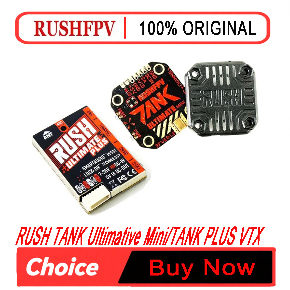 RUSH TANK Ultimate Mini/TANK P - Drone Battery Smart avis et prix